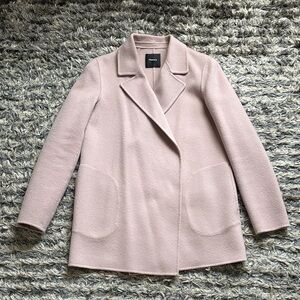 Theory Women's Blush Pea Cashmere Wool Coat